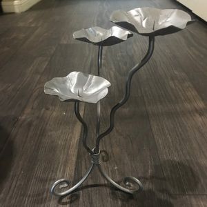 Silver Candle Holder